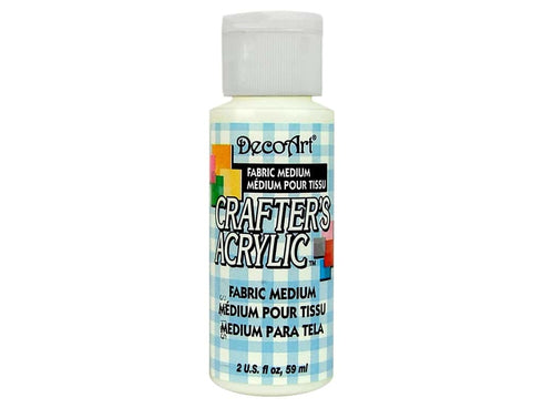 2OZ FABRIC MEDIUM CRAFTER ACRYLIC PAINT